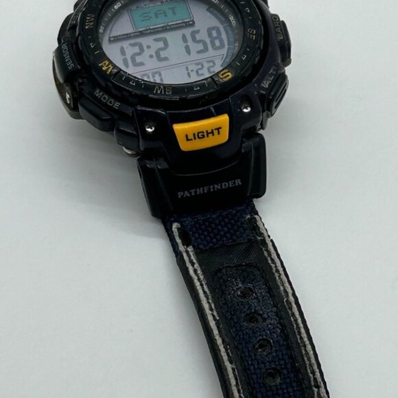 Casio Pathfinder Digital Watch PAG40 With Altimeter Barometer Working READ - Picture 6 of 14